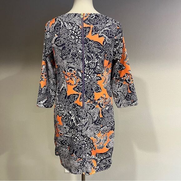 !!! Clearance! Floral Paisley Print long sleeve dress size Extra Small - Picture 8 of 16